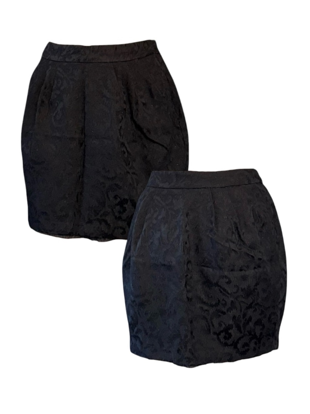 Elegant Black Mini Skirt